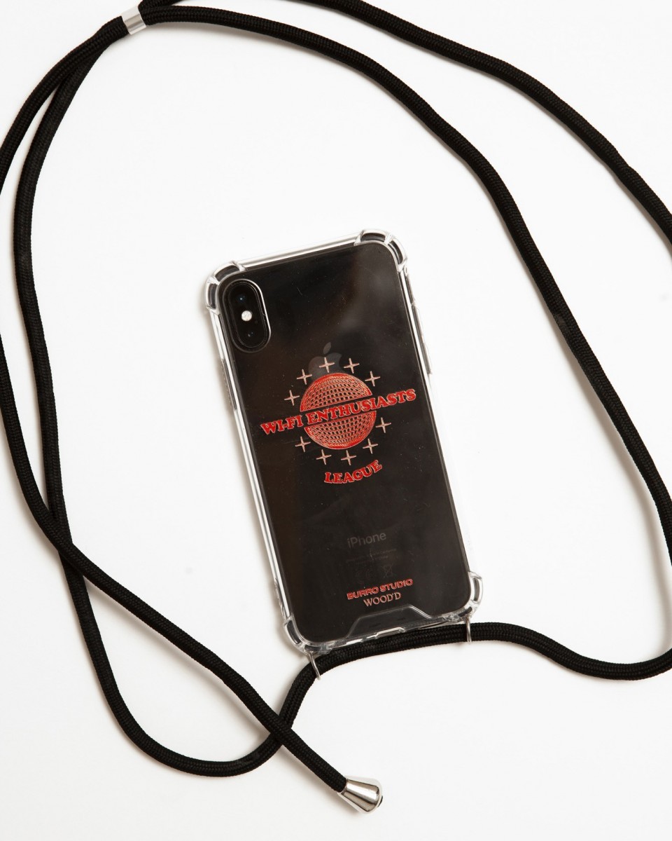 Wifi Enthusiasts Burro Studio x Wood'd iPhone 11 - black