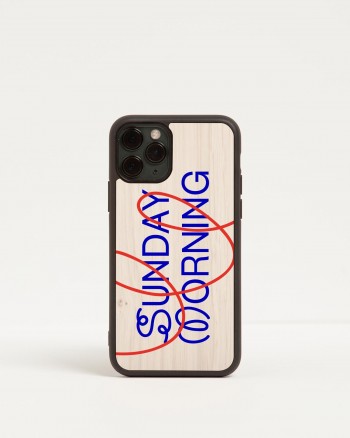 sunday morning iphone 11 pro cover - back