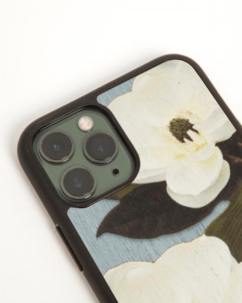 white spring iphone case by wood'd side