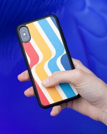 stripes wood'd cover iphone 11 pro - front
