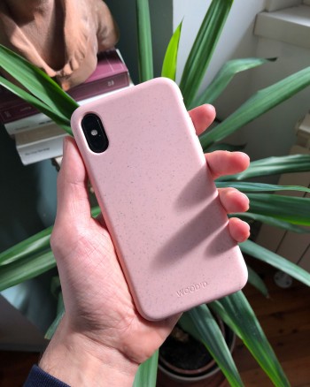 Compostable Biodegradable Case by Wood'd - pink