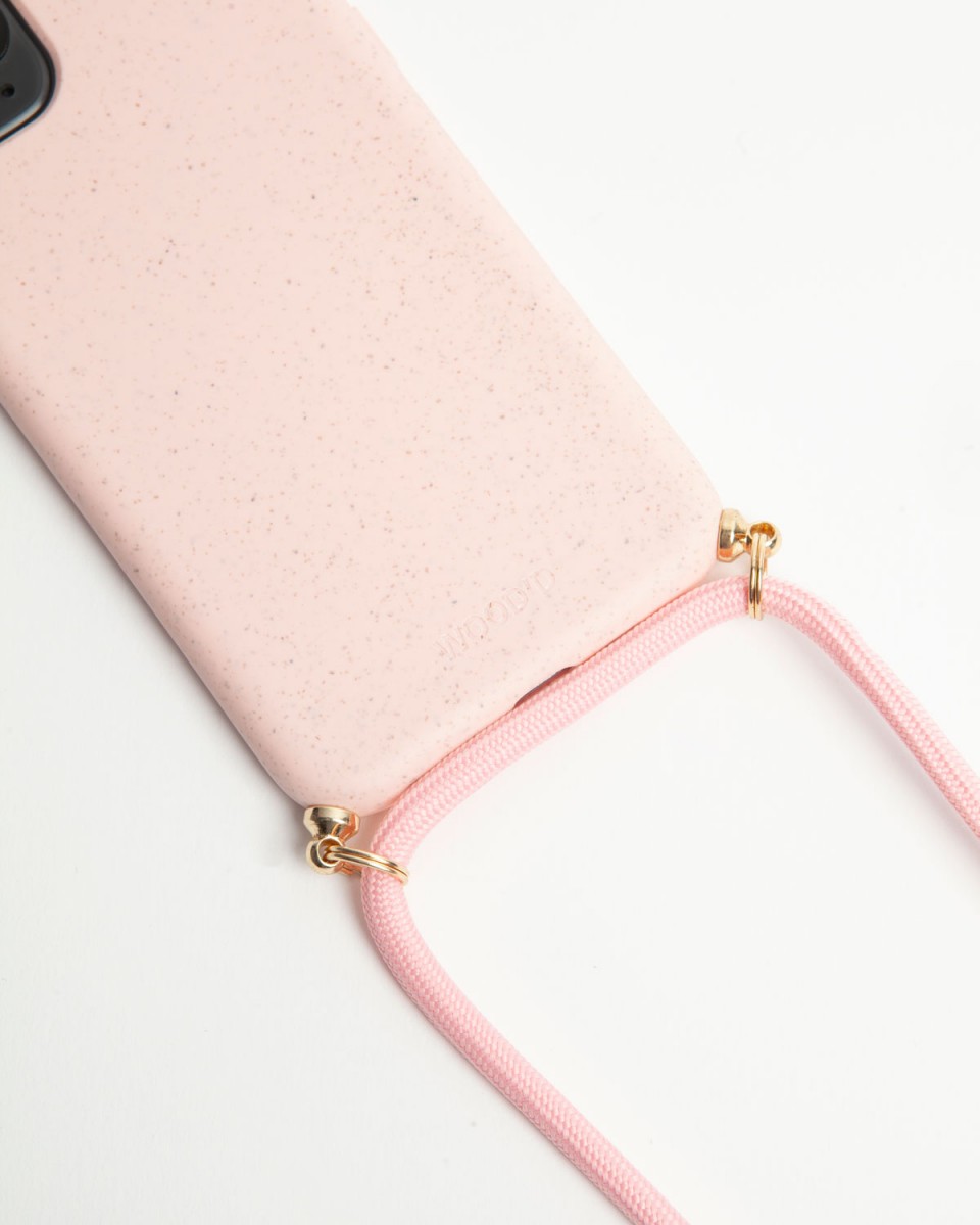 Necklace Cover by Wood'd | Compostable Pink