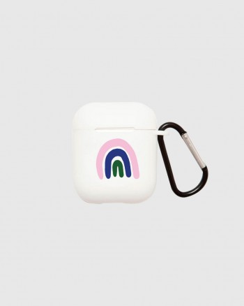 AirPods Case Rainbow White