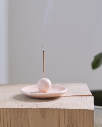 INCENSE PLATE PINK
